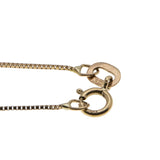 Box It Up - Vintage 10K Gold Classic Box Chain Necklace (VN239)