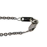 Key To Your Heart - Estate Sterling Silver Natural Diamond Necklace (EN002)