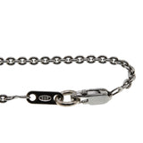 Key To Your Heart - Estate Sterling Silver Natural Diamond Necklace (EN002)