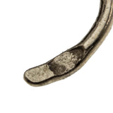 Fleurs Et Diamants - Edwardian 'French Eagle Head Hallmark' Platinum 18K Gold Rose Cut Diamond Dangly Earrings (EDE014)