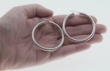 My Go Tos - Vintage Sterling Silver Hoop Earrings (VE491)