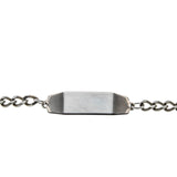 Le Blanc - Vintage Signed Sarah Coventry Silver Tone ID Bracelet (VB139)