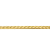 Golden Adornment - Vintage Signed 'Avon' Gold Plated Herringbone Bracelet/Anklet (VB142)