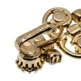 Girls Night Out - Vintage Signed Sarah Coventry Gold Plated Crystal Rhinestone Clip-On Earrings (VE499)