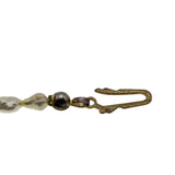 Lustrous - Vintage Gold Plated Genuine Freshwater Pearl Bracelet (VB144)