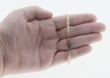 Lustrous - Vintage Gold Plated Genuine Freshwater Pearl Bracelet (VB144)