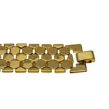 Cleopatra Vibes - Vintage Retro Gold Plated Fancy Link Collar Necklace (VN248)