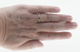 Pink Champagne - Vintage 10K Rose Gold Natural Morganite & Diamond Ring (VR1077)