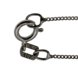 Starry Night - Vintage 14K Gold Natural Sapphire & Diamond Pendant & 10K Gold Chain (VP281)