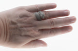 Sparkling Feline - Vintage Sterling Silver Cubic Zirconia Panther Ring (VR1080)
