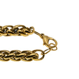 Ballroom Glitz - Vintage Gold & Rhodium Plated Rhinestone Crystal Disco Ball Pendant & Chain (VP285)