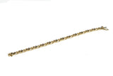 Adorn Me - Vintage 14K Gold Natural Diamond Tennis Bracelet (VB092)