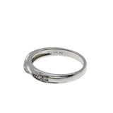 Timeless - Vintage 10K White Gold Natural Diamond Wedding Band Ring (VR1091)