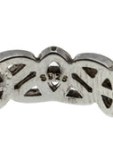 A Celt's Tradition - Vintage Scottish Sterling Silver Celtic Knot Open-Work Ring (VR1104)