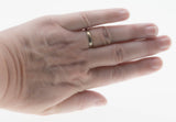 Classic - Vintage Sterling Silver Wedding Band Ring (VR1106)