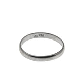 Classic - Vintage Sterling Silver Wedding Band Ring (VR1106)