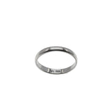 Classic - Vintage Sterling Silver Wedding Band Ring (VR1106)