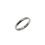 Classic - Vintage Sterling Silver Wedding Band Ring (VR1106)