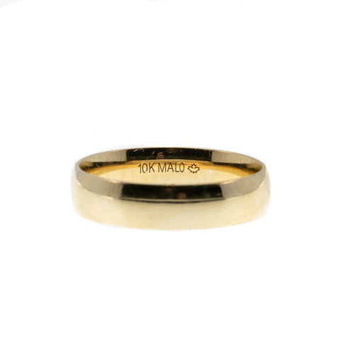 Wedding Day - Vintage 10K Gold Wedding Band (VR876)