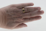 Exquisite - Vintage Signed 'MALO' 14K Gold Engraved Wedding Band Ring (VR1122)