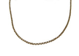 Golden Days - Victorian English 9K Gold Belcher Chain Necklace (VICN047)