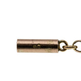 Golden Times - Victorian English 9K Gold Belcher Chain Necklace (VICN046)