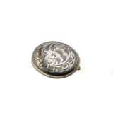 Birks - Vintage Sterling Silver Engraved Brooch (VBR242)