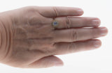 Moonstruck - Vintage English 9K Gold Natural Ceylon Moonstone & Diamond Cluster Ring (VR1137)