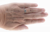 Brilliant Proposal - Vintage Rhodium Plate Sterling Silver Cubic Zirconia Engagement Ring (VR1141)