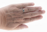 Brilliant Proposal - Vintage Rhodium Plate Sterling Silver Cubic Zirconia Engagement Ring (VR1141)