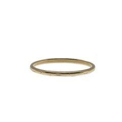 Antique Delicacy - Art Deco 14K Gold Engraved Wedding Band Ring (ADR247)
