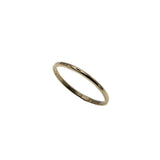 Antique Delicacy - Art Deco 14K Gold Engraved Wedding Band Ring (ADR247)