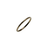 Antique Delicacy - Art Deco 14K Gold Engraved Wedding Band Ring (ADR247)