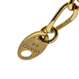Two Eras - Victorian English Rose Gold Fill Watch Fob Pendant & Vintage Gold Plated Figaro Chain (VICP123)