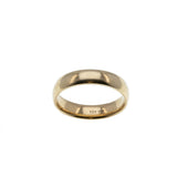 With This Ring - Vintage 10K Gold Gents Wedding Band Ring (VR896)