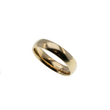 With This Ring - Vintage 10K Gold Gents Wedding Band Ring (VR896)