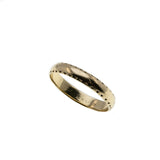 I Do - Vintage 10K Gold Engraved Gents Wedding Band Ring (VR898)