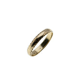 I Do - Vintage 10K Gold Engraved Gents Wedding Band Ring (VR898)