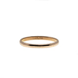 Yours Forever - Vintage 14K Rose Gold Wedding Band (VR899)