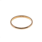 Yours Forever - Vintage 14K Rose Gold Wedding Band (VR899)