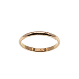 Yours Forever - Vintage 14K Rose Gold Wedding Band (VR899)