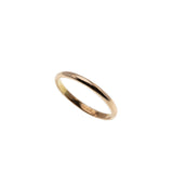 Yours Forever - Vintage 14K Rose Gold Wedding Band (VR899)