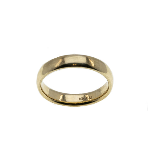 Our Big Day - Vintage 10K Gold Wedding Band Ring (VR901)