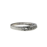 I Love You - Estate 10K White Gold Diamond Ring (ER322)