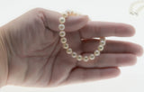 Effy - Estate Sterling Silver Genuine Cultured Freshwater Pearl Necklace, Bracelet & Earring Set In The Original Box (EN056)4