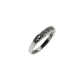 I Love You - Estate 10K White Gold Diamond Ring (ER322)