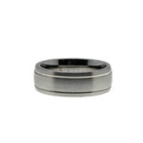 Sleek & Classic - Estate Dura Cobalt Alternative Metal Gents Wedding Band Ring (ER328)