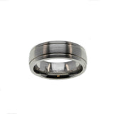 Sleek & Classic - Estate Dura Cobalt Alternative Metal Gents Wedding Band Ring (ER328)