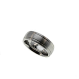 Sleek & Classic - Estate Dura Cobalt Alternative Metal Gents Wedding Band Ring (ER328)