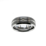 A Touch Of Sparkle - Estate Triton Tungsten Diamond Wedding Band Ring (ER334)